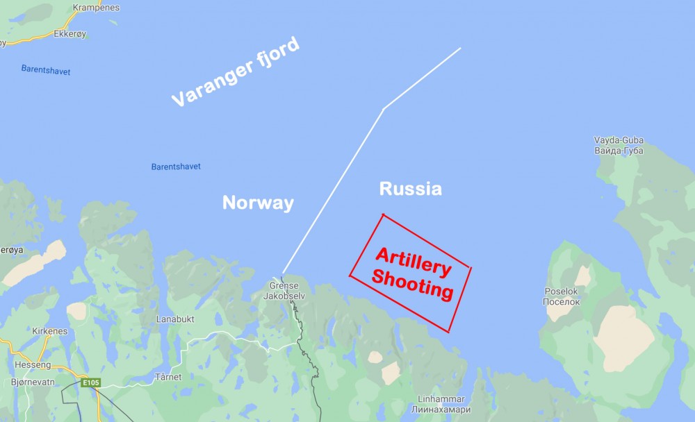 Российские артиллерийские стрельбы пройдут в пяти морских милях от  норвежского Гренсе-Якобсэльва | The Independent Barents Observer