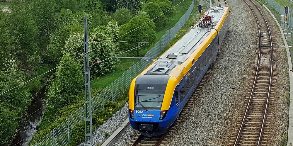 Swedish government greenlights higher speed railway line all north